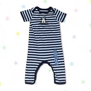 Vintage striped Mickey Mouse PJs